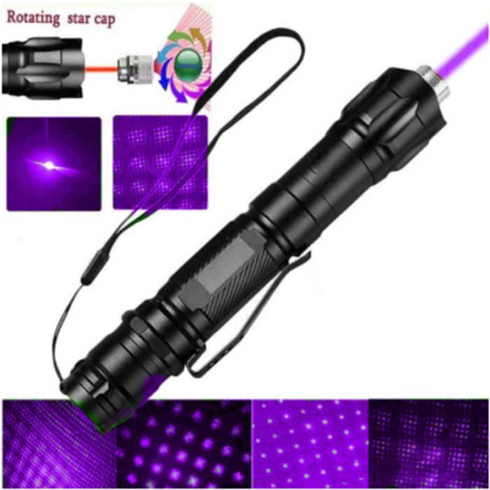 009 Blue Purple Light 405nm ± 10 Starry Sky Anti Blue Light Glasses Test Prop, Laser Pen