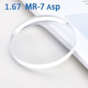 1.67 MR-7 Asp super tough, HMC, blue block lenses