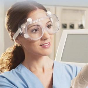113 Anti impact glasses, anti fog, anti droplet, 1.5 thickness lenses