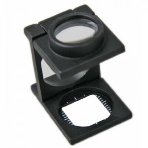 1588 Metal three fold 1″/2 field 36D cloth magnifier
