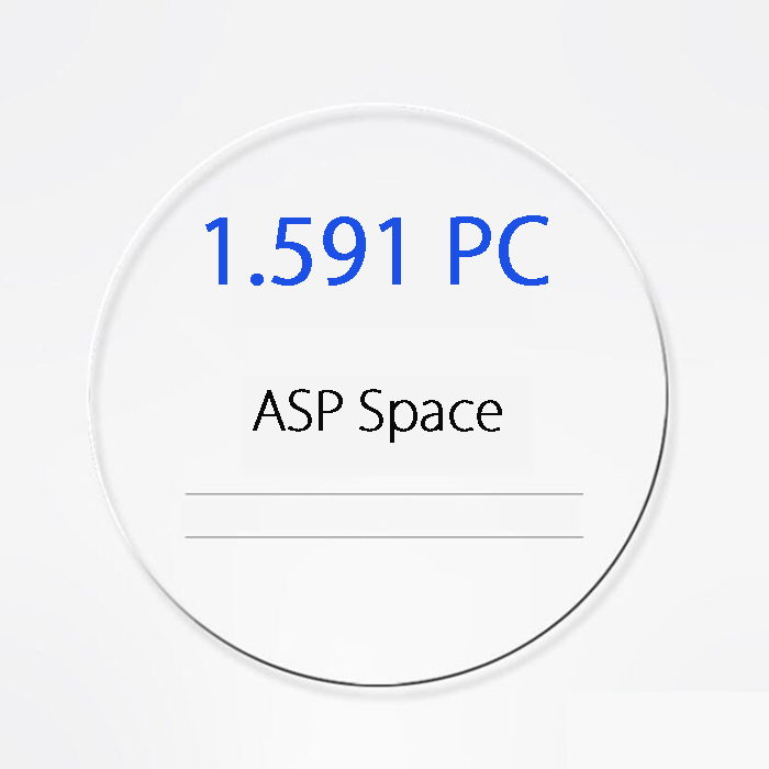 1.591 PC ASP HMC, blue block lenses