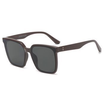1816 Big square TR90 frame+nylon polarized sunglasses