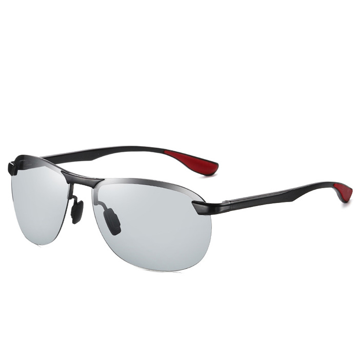 4302 Sport Aluminium magnesium polarized sunglasses, night vision lenses, photochoromic lenses