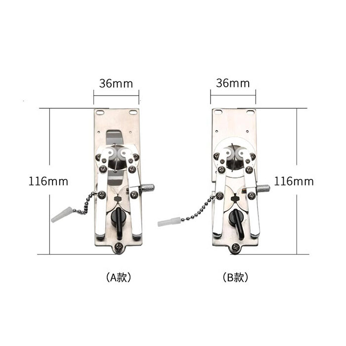5008 Stainless steel panel for all lens groover, generic