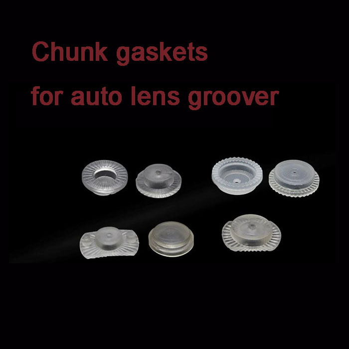 5035 Chunk gaskets for auto lens groover, rubber gasket, machine head clamping gasket, soft pad