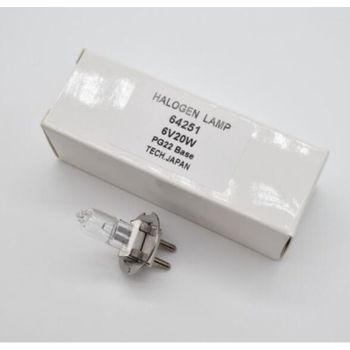 64251 Chinese version 6V/20W Halogen Optic Lamp for tower and zeiss type slit lamps