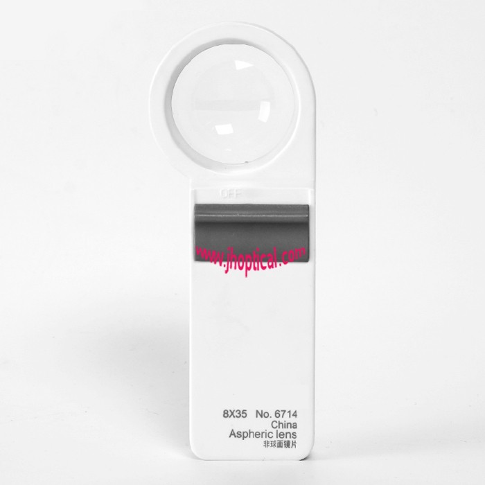 6714 8x Portable Yellow Light Illumination magnifier - image2