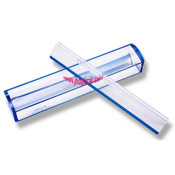 7514B 5x250 Cylinder Magnifier with Ruler, PMMA material