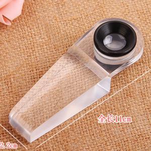 8001 14x Optical Glasses Handheld Magnifier 