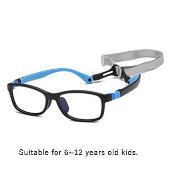 8003 TR90 & nylon elastomer 6~12 years old kid optical frames, removable temples