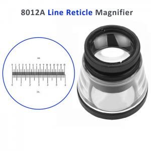 8012A 9X Line Value Glass Reticle Magnifier 
