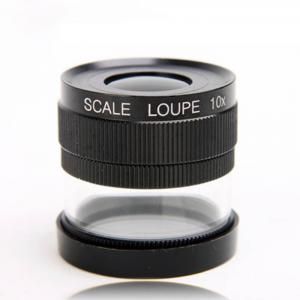 8014 10X Glass Reticle Scale Loupe, 4 Kinds of glass reticle 