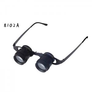 8102A 2.8x Plastic Glasses Type Binocular Telescope