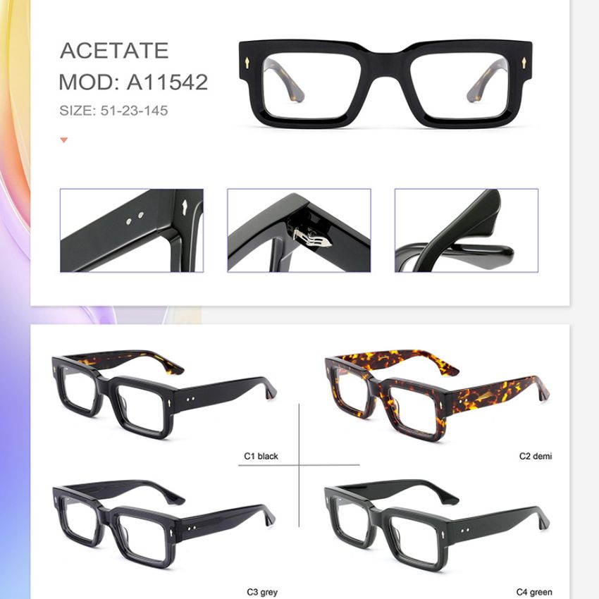 A11 Acetate Optical Frames &ndash; 24 Models | Premium Eyewear