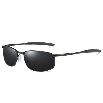 A395 Men metal alloy polarized sunglasses, night vision glasses