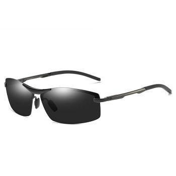 A557 Metal alloy TAC polarized sunglasses, the whole day photochoromic lenses