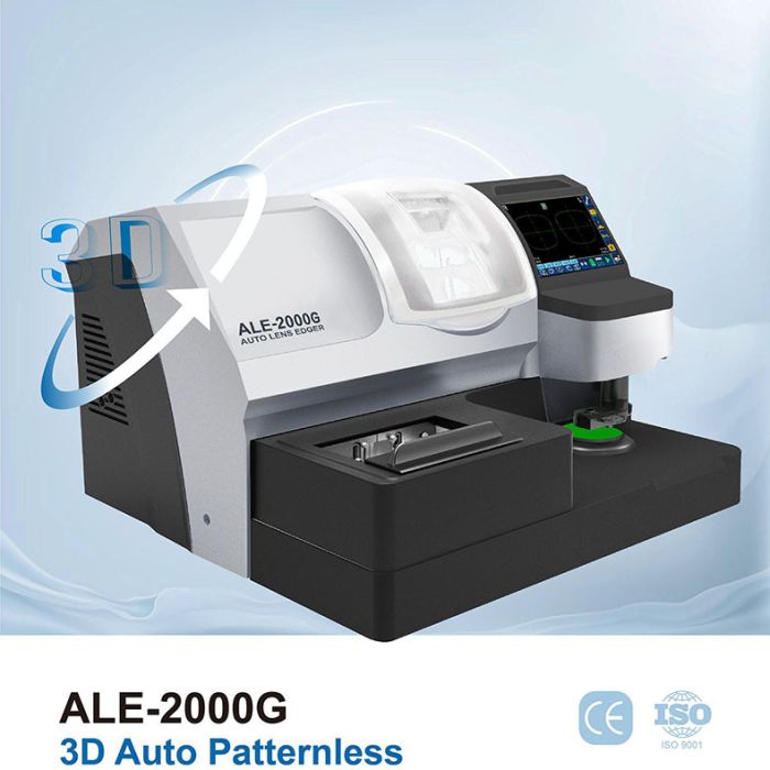 ALE-2000G 3D Patternless auto lens edger with grooving function