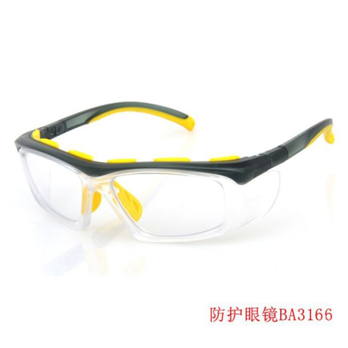 BA3166 Safty goggles, can be with prescription, anti fog, PC lenses