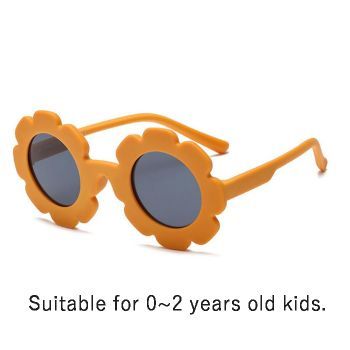 BT11066 TPEE sunflower Kid 0~2 years old polarized sunglasses