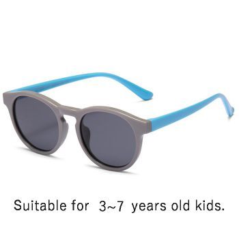 CT11037 TPEE soft round Kid 3~7 years old polarized sunglasses