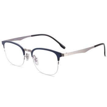 CX6279 Comfortable Aluminium magnesium eyebrow half-rim optical frame