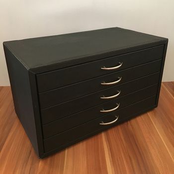 D105 Glasses display cabinet for 75pcs of sunglasses or optical frames, Fiberboard+PU leather