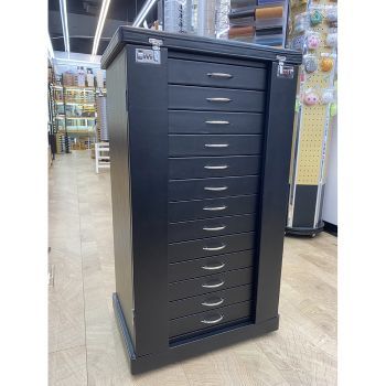 D109-1 Glasses display cabinet for 234pcs of sunglasses or 288pcs of optical frames, Password lock, Fiberboard+PU leather, movable