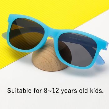 DM18039C Supersoft 8~12 years old kid nylon elastomer polarized sunglasses