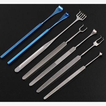 JH-126 Eyelid hook, eyepouch hook, rake type, single claw, double claws