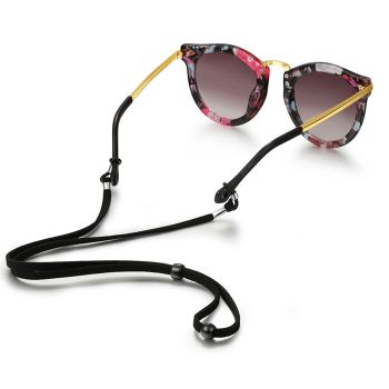 JH-338 Suede cloth eyewear strap, sports adjustable eyewear chain, multiple colors, optional independent packaging