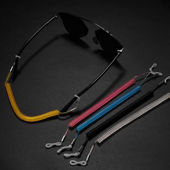 JH-352 PU spring wire eyewear rope, sports, telephone wire, high elasticity, telescopic spiral wire, children spring fixed eyewear rope