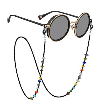 JH-368 Colored Stone Beaded Glasses Chain