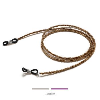 JH-369 Temperament Style Fine Color Beaded Glasses Chain (Bright Color Beaded)