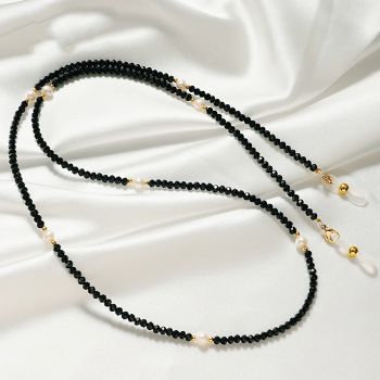 JH-37 Mask strap, glasses strap, freshwater pearl (crystal pearl string)