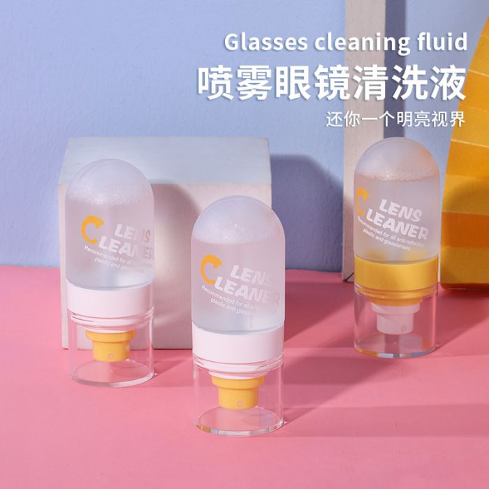 JH-571 Print logo, wipe glasses water, 50ml, inverted bottle, cleaning agent