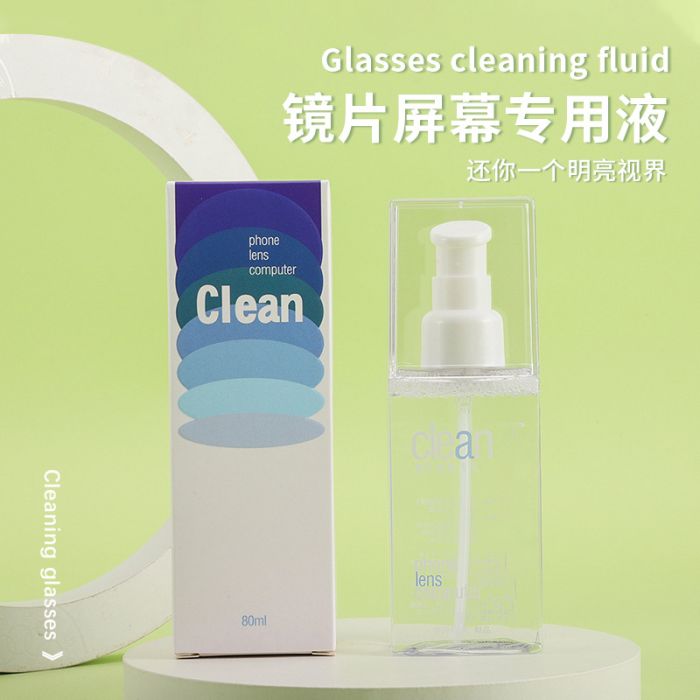 JH-576 Spray type eyeglass cleaner, 80ml, logo customized available