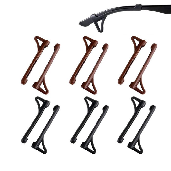 JH-600 Glasses anti slip and anti falling silicone round tube ear hook