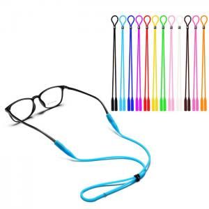 JH-87 Sport silicone glasses cord, round head, with buckle 