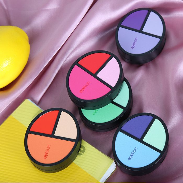 K-1620 Colorful contact lens case, simple and personalized storage box, care contact lens box