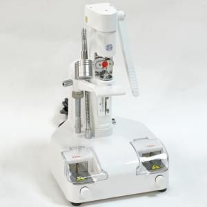 LY-988AT Lens drilling & Notch-cutting machine, stainless parts, speed adjustment, with light and handrail