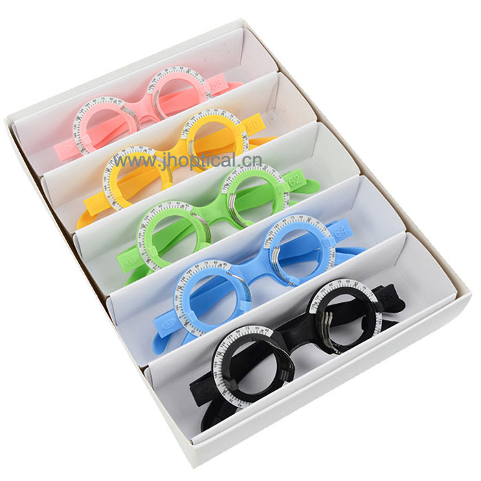 TF-C-5 Trial frame, grey, colorful, 29g/pc