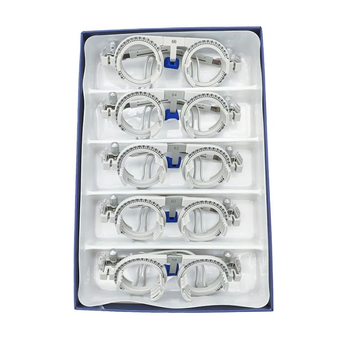 TF-N Aluminum alloy full-rim trial frame, light, 48~72mm pd