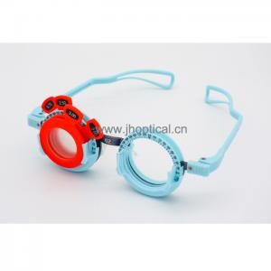 TF-PS4 Trial frame, 4 pairs of lenses can be inserted, plastic temple