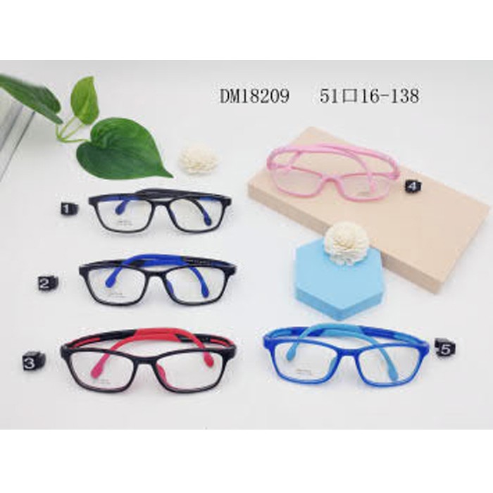 USD64PC-8DM-series-TR90-Kid-colorful-memory-temple