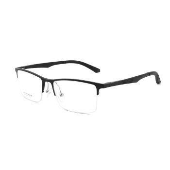XL9020 Ultralight Aluminium magnesium business half-rim optical frame