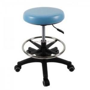 YSY05 Pneumatic lifting chair for doctor, bar circle, PU, plastic foot, bear 300kgs, standard silent wheels