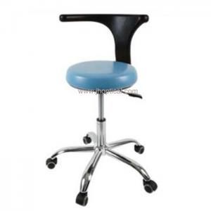 YSY15 Pneumatic lifting chair for doctor, PU cushion, Iron foot, bear 300kg, standard silent wheels