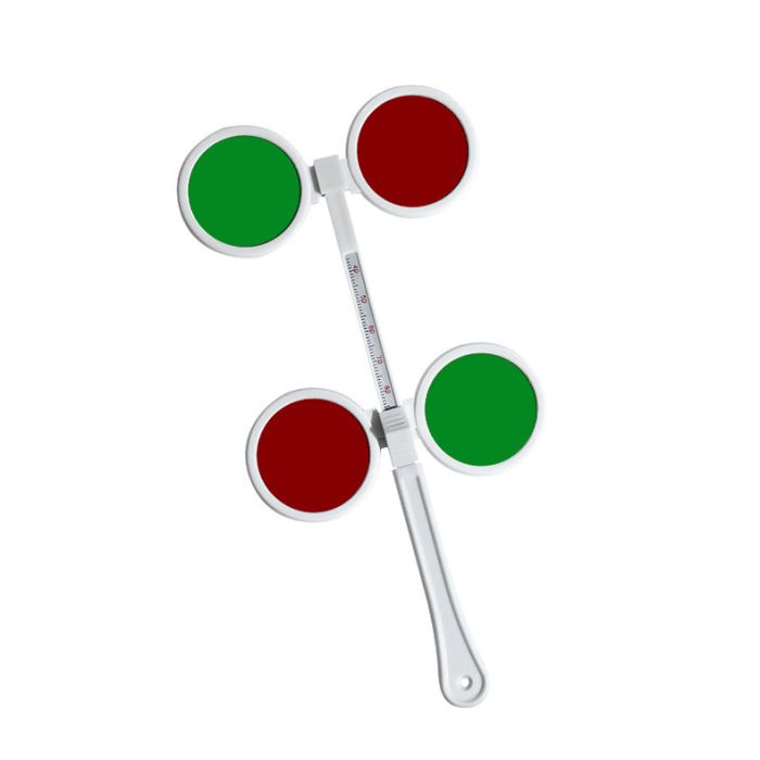 ZR-0203 Home vision training, adjustable pupillary distance, red green flipper, butterfly glasses, vision adjustment glasses, double-sided glasses