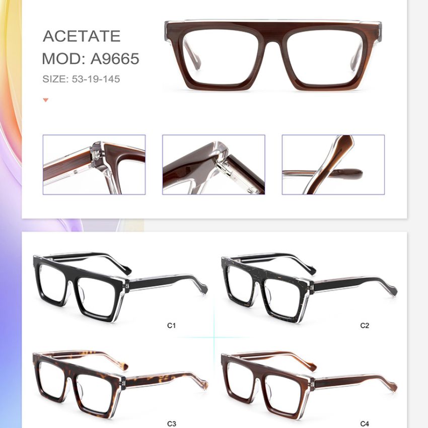 A Serial Acetate Optical Frames 29 Models - Premium Eyewear