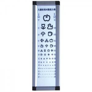 JH-5 5M LED Children Logarithmic Visual Chart Light Box, 2.5cm Thick